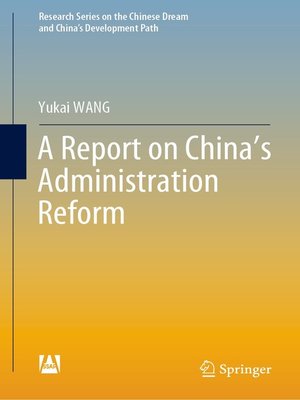 cover image of A Report on China's Administration Reform